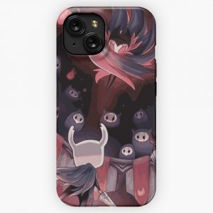 Hollow Knight The Knight Facing Master Grimm iPhone 15 Slim Phone Case Cover