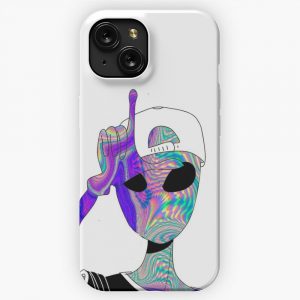 Holographic Alien iPhone 15 Slim Phone Case Cover