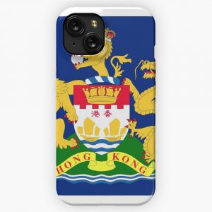 Hong Kong Autonomy Movement Flag iPhone 15 Slim Phone Case Cover