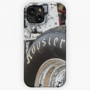 Hoosier Sprint Car Tire On Show iPhone 15 Slim Phone Case Cover