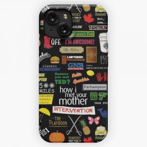 How I Met Your Mother Himym Tv Show Collage iPhone 15 Slim Phone Case Cover