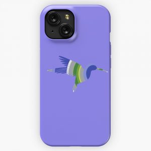 Hummingbird Legendary Animals iPhone 15 Slim Phone Case Cover