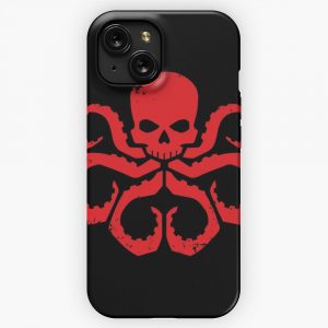 Hydra Badge Red iPhone 15 Slim Phone Case Cover
