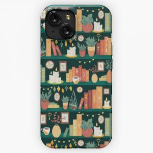Hygge Library iPhone 15 Slim Phone Case Cover