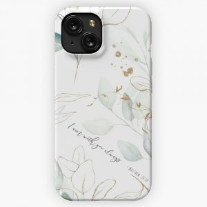 I Am With You Always Matthew 2820 iPhone 15 Slim Phone Case Cover