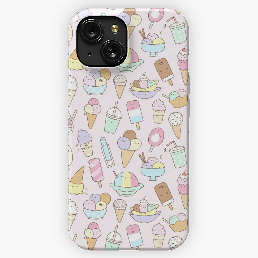 I Love Ice Cream iPhone 15 Slim Phone Case Cover