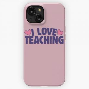 I Love Teaching iPhone 15 Slim Phone Case Cover
