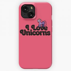 I Love Unicorns 4 iPhone 15 Slim Phone Case Cover
