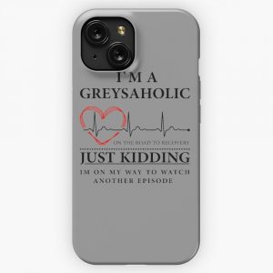 I M On My Way To Watch Another Episode Quote Of Greys iPhone 15 Slim Phone Case Cover