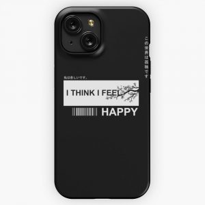 I Think I Feel Happy iPhone 15 Slim Phone Case Cover