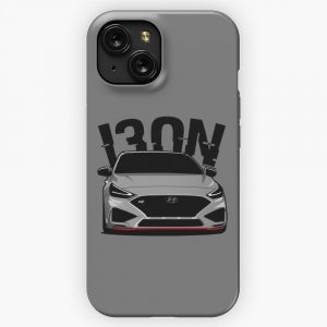 I30N Shadow Grey iPhone 15 Slim Phone Case Cover