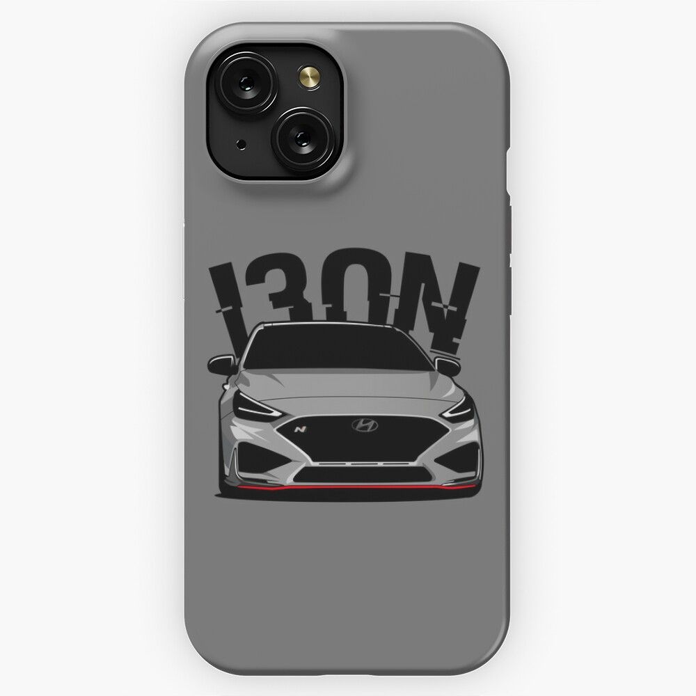 I30N Shadow Grey iPhone 15 Slim Phone Case Cover