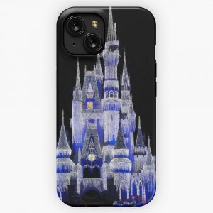 Ice Covered Castle iPhone 15 Slim Phone Case Cover