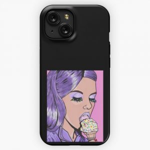 Ice Cream Girl iPhone 15 Slim Phone Case Cover