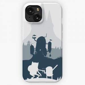 Ice King Silhouette iPhone 15 Slim Phone Case Cover