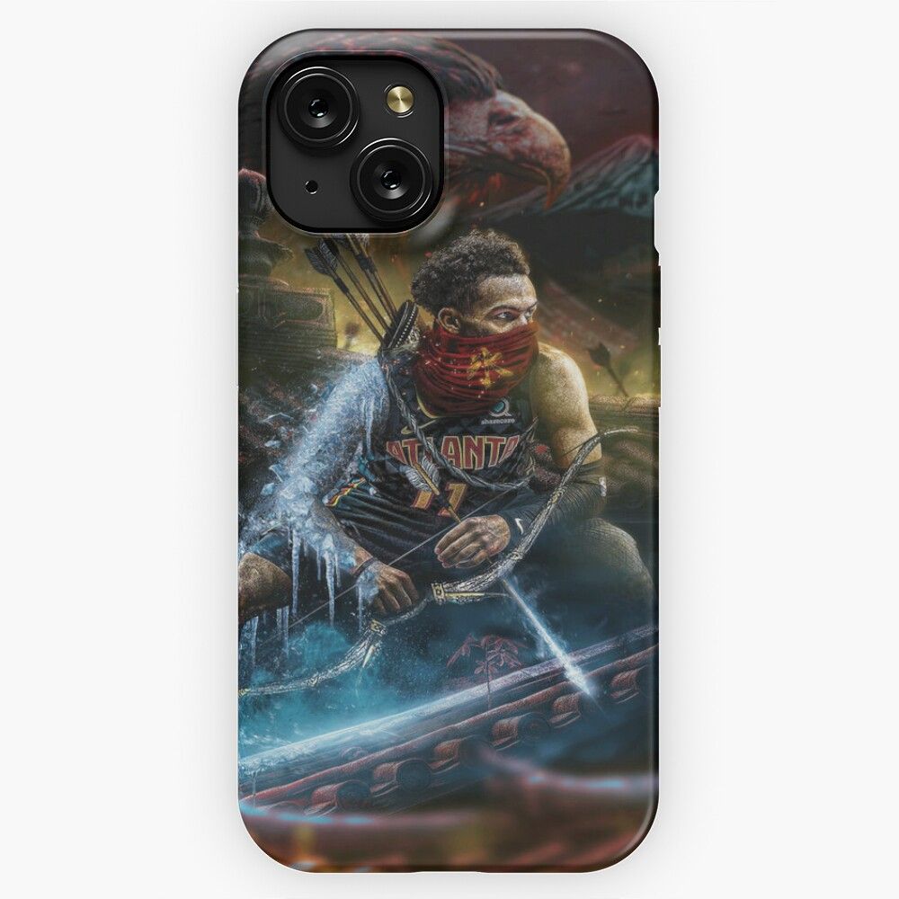 Ice Trae For Trae Young Basketball iPhone 15 Slim Phone Case Cover
