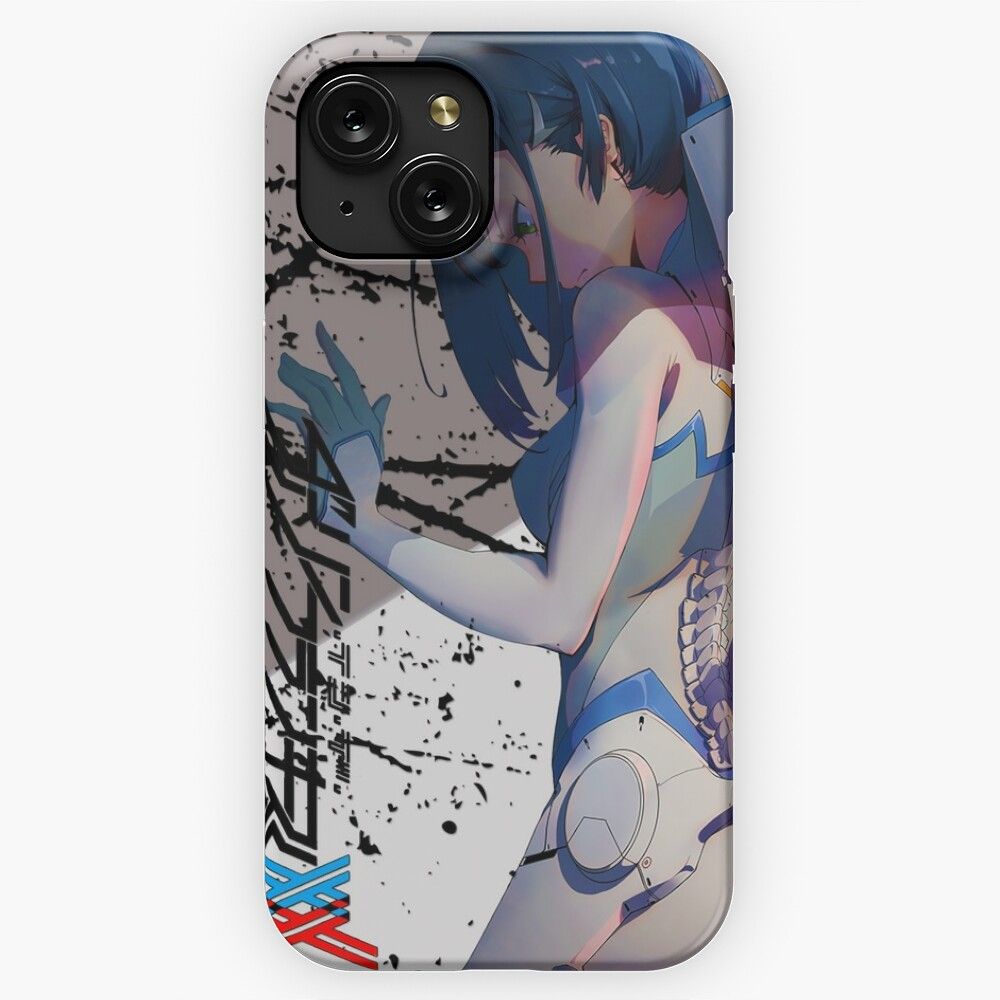 Ichigo Darling In The Franxx Mech Suit iPhone 15 Slim Phone Case Cover