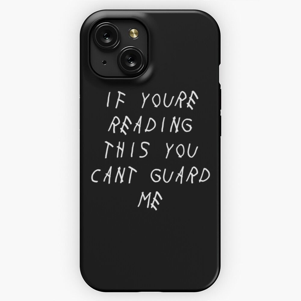 If Youre Reading This You Can T Guard Me Basketball iPhone 15 Slim Phone Case Cover