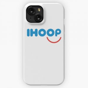 Ihoop White iPhone 15 Slim Phone Case Cover