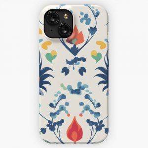 Illuminated Arabesques Innovations In Ethnic Patterns iPhone 15 Slim Phone Case Cover
