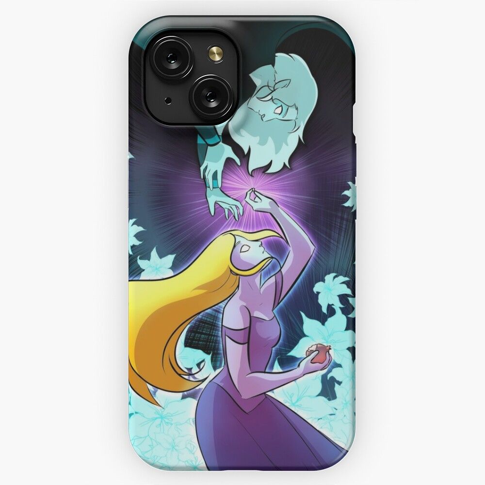 Illustration Hades And Persephone iPhone 15 Slim Phone Case Cover