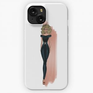 Illustration Of Sandy In Grease iPhone 15 Slim Phone Case Cover