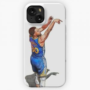 Illustration Stephen Curry Art iPhone 15 Slim Phone Case Cover