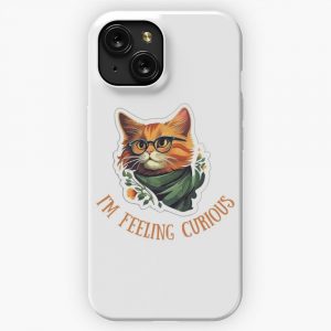 Im Feeling Curious Images Sticker iPhone 15 Slim Phone Case Cover