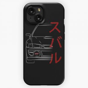 Impreza 22B Japanese iPhone 15 Slim Phone Case Cover