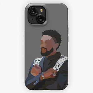 In Honor Of Chadwick Boseman Wakanda Forever iPhone 15 Slim Phone Case Cover