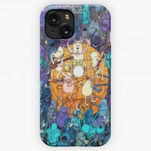 In The Middle Of A Concert iPhone 15 Slim Phone Case Cover