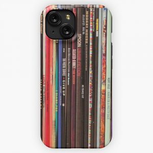 Indie Rock Vinyl Records iPhone 15 Slim Phone Case Cover
