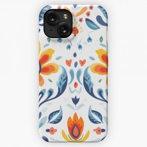 Indigenous Elegance India Ethnic Patterns 2 iPhone 15 Slim Phone Case Cover