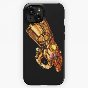 Infinity Gauntlet Circle Game iPhone 15 Slim Phone Case Cover