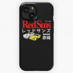 Initial D Akagi Redsuns iPhone 15 Slim Phone Case Cover