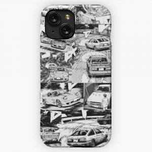 Initial D Manga iPhone 15 Slim Phone Case Cover