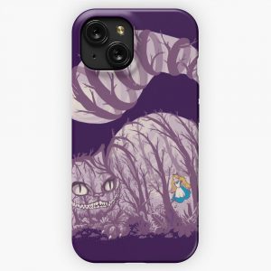 Inside Wonderland Cheshire Cat iPhone 15 Slim Phone Case Cover