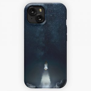 Into Space iPhone 15 Slim Phone Case Cover