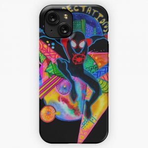 Into The Spiderverse iPhone 15 Slim Phone Case Cover