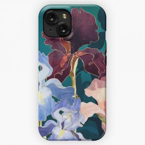 Iris Abstract iPhone 15 Slim Phone Case Cover