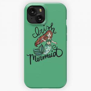 Irish Mermaid iPhone 15 Slim Phone Case Cover