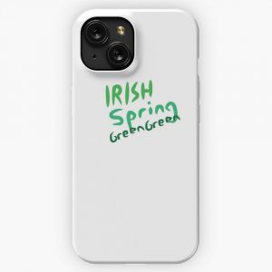 Irish Spring Green iPhone 15 Slim Phone Case Cover