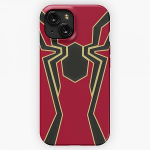 Iron Spidey Symbol iPhone 15 Slim Phone Case Cover