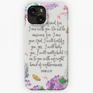 Isaiah 4110 Flowers And Butterflies iPhone 15 Slim Phone Case Cover