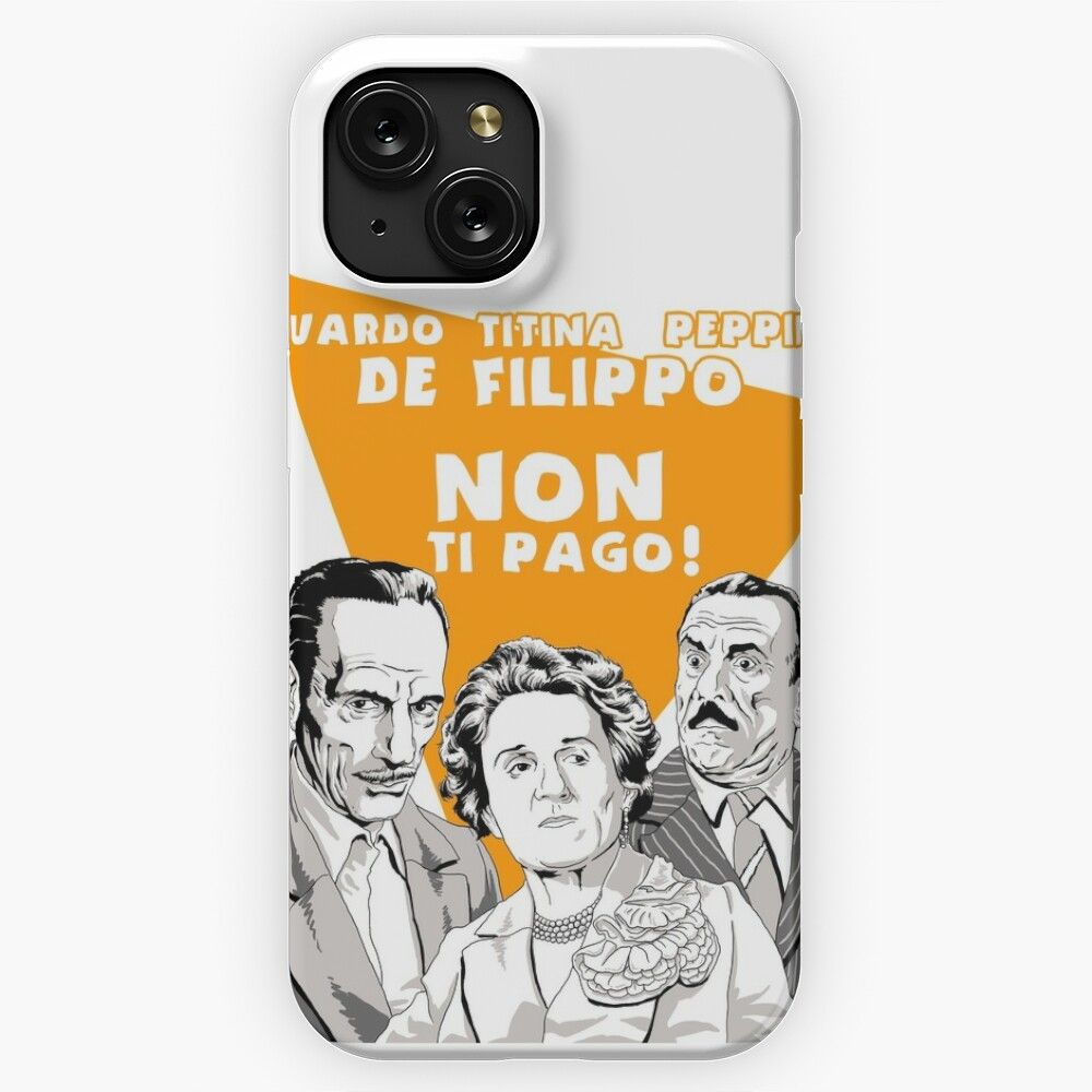 Italian Cinema Non Ti Pago iPhone 15 Slim Phone Case Cover