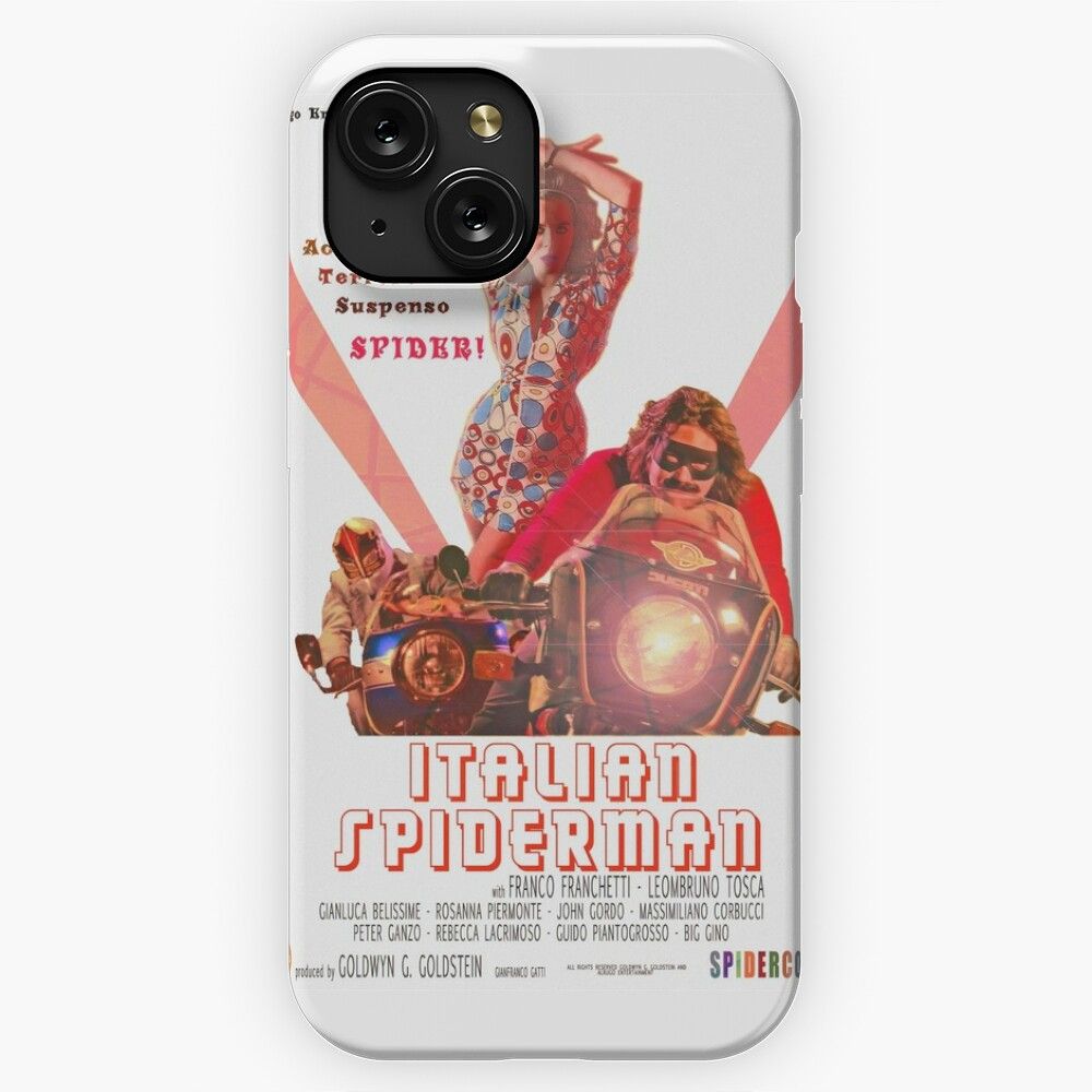 Italian Spiderman iPhone 15 Slim Phone Case Cover