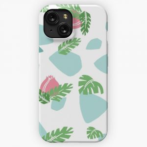 Ivysaur Pattern iPhone 15 Slim Phone Case Cover