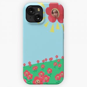 J Hope Flower iPhone 15 Slim Phone Case Cover
