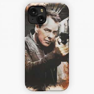 Jack Bauer Portrait iPhone 15 Slim Phone Case Cover