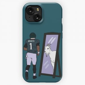 Jalen Hurts Mirror Goat iPhone 15 Slim Phone Case Cover